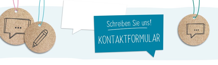 Kontaktformular - schreiben Sie uns