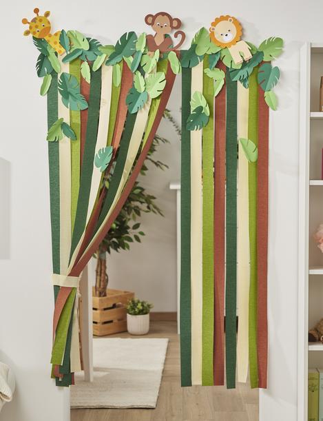 Crepe Paper Curtain Jungle Party - VBS Hobby
