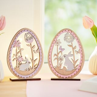 Luminous decorative eggstanding decoration