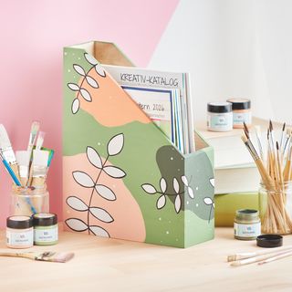 Cr&eacute;er un porte-revues avec de la peinture