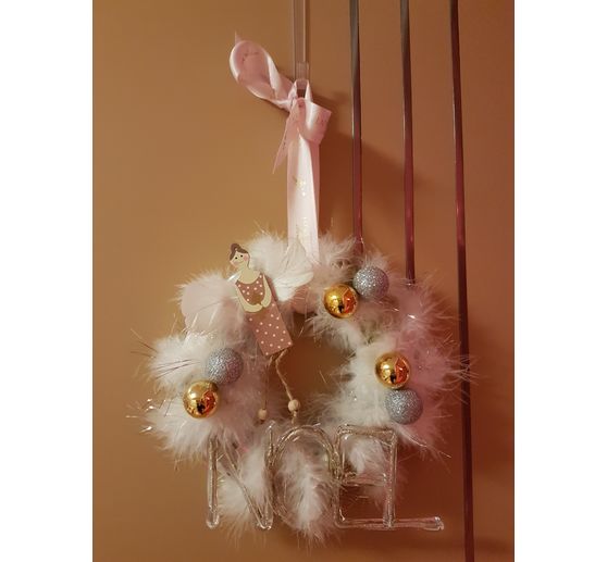 101_Poupette5_Couronne de Noël fée plumes