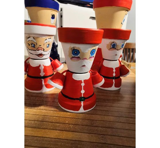107_Pot de terre_Père noel