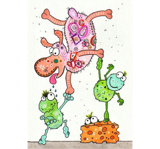 169_Dodo_Aquarellbild - Balanceakt