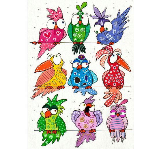 181_Dodo_Aquarellbild - Im Vogelpark