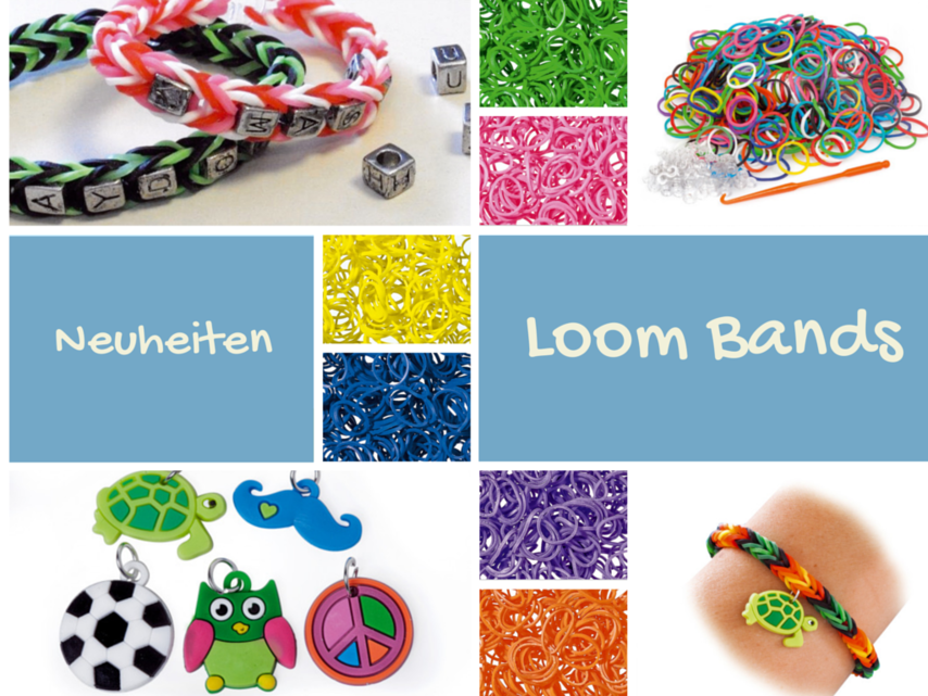 Trend Loom Bands: Neuheiten für mehr Kreativität