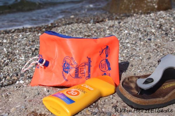 Schwimmflügel Tasche nähen Upcycling aus alten Schwimmflügeln mit kostenloser Anleitung