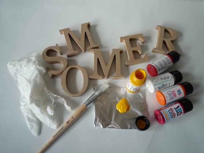 Sommer: Startbild2 Buchstaben Deko