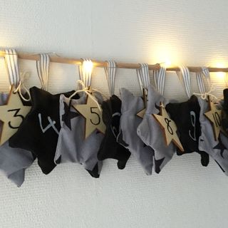 Calendrier de l'Avent en étoile