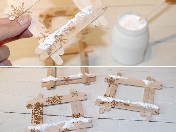 Idée cadeau : Cadre_photo_neige_déco Idée cadeau : Cadre photo DIY avec neige décorative. Super idée cadeau de Noël