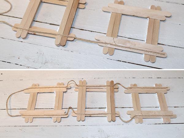 Idée cadeau : Cadre_photo_rubans Idée cadeau : Cadre photo DIY avec des instructions de bricolage gratuites