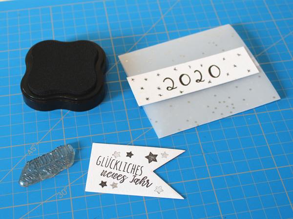 Sewn Confetti Bags_Stamp Sewn Confetti Bags Decorated with Stamps