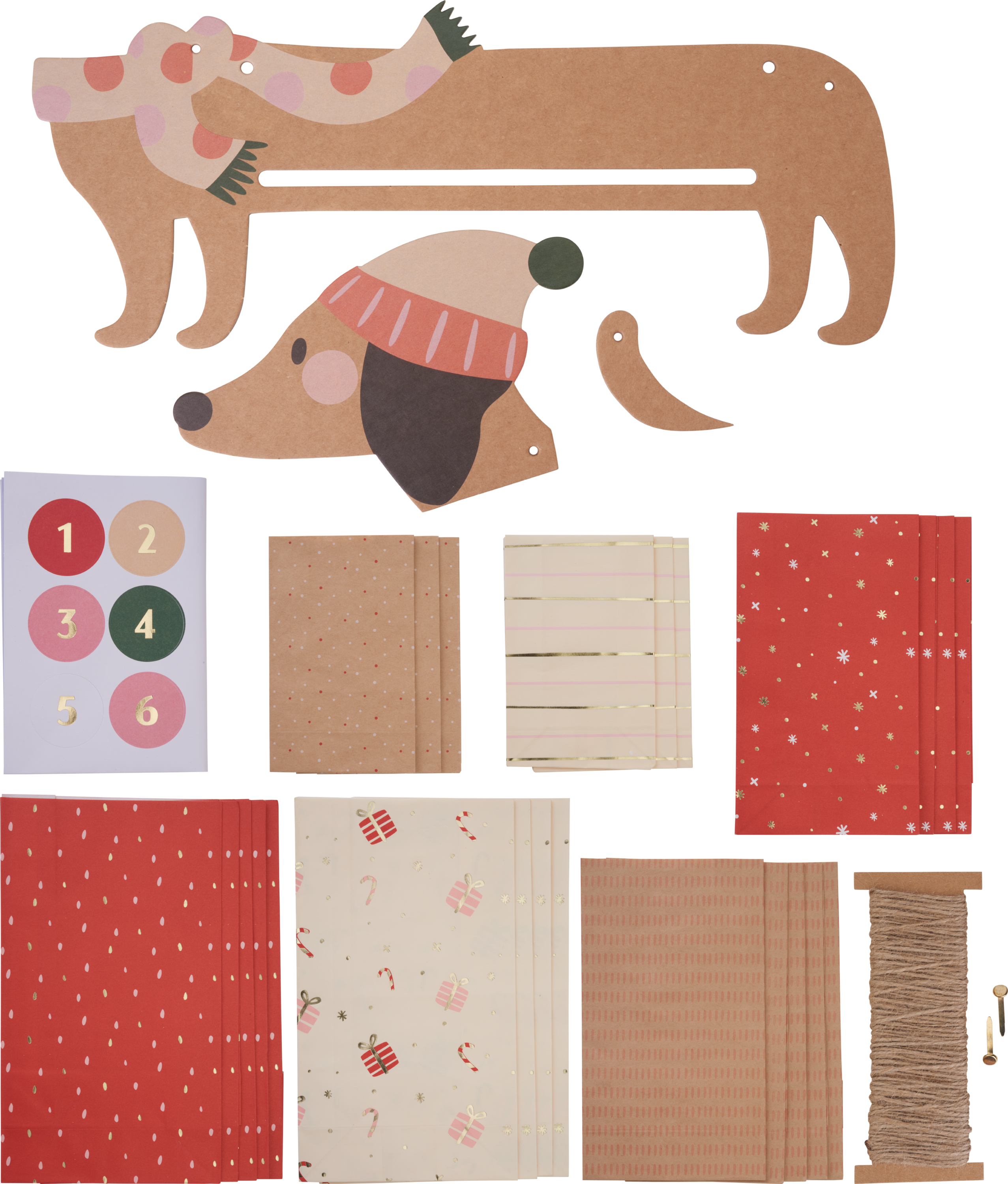 Advent calendar set