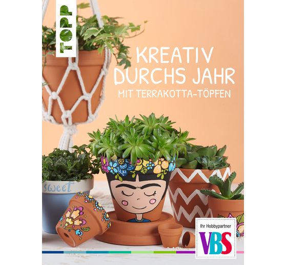VBS Boek "Kreativ durchs Jahr mit Terrakotta-Töpfen"