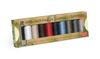 Set de fils à coudre universels PET recyclé Gütermann « Couleurs basiques », ass. n° 1, 10 x 100 m