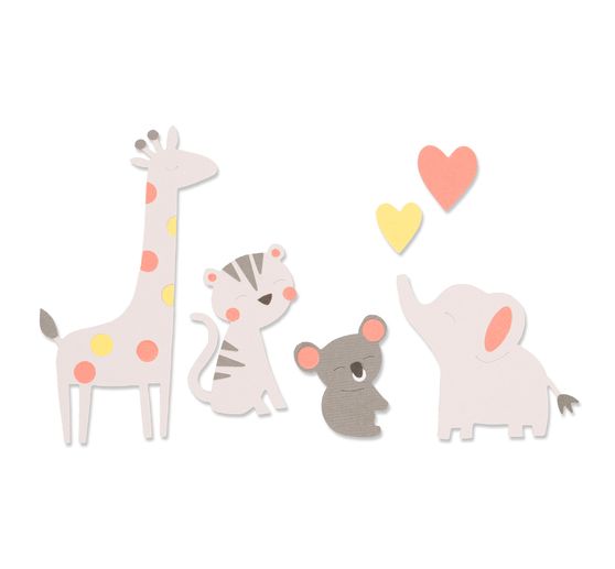 Sizzix Bigz ponssjabloon "Zoo Friends"