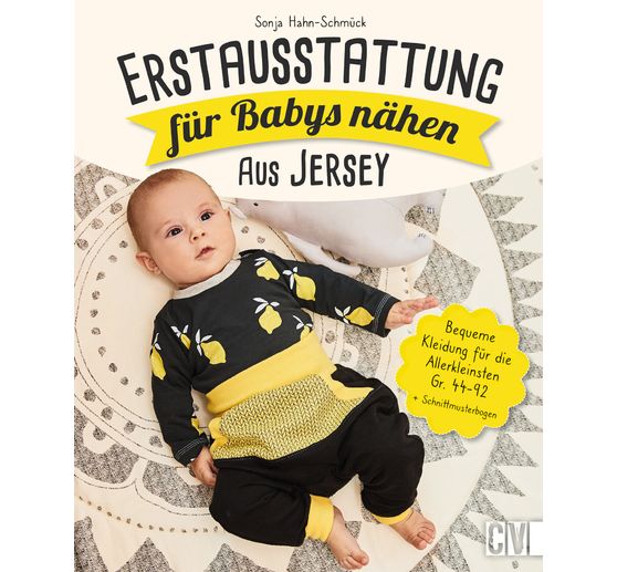 Boek "Erstausstattung für Babys nähen - aus Jersey"