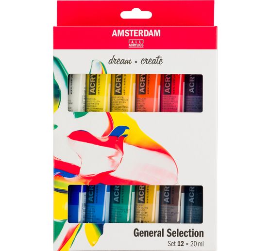 Talens AMSTERDAM Acrylverfset "Genereal Selection 12"