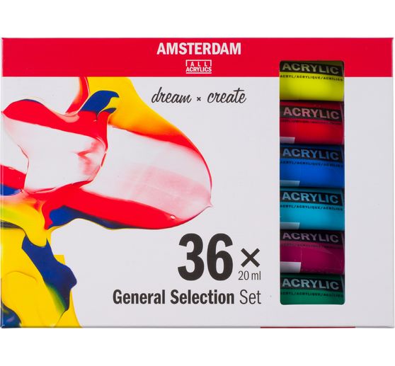 Set de peintures acryliques Talens AMSTERDAM « Dream »