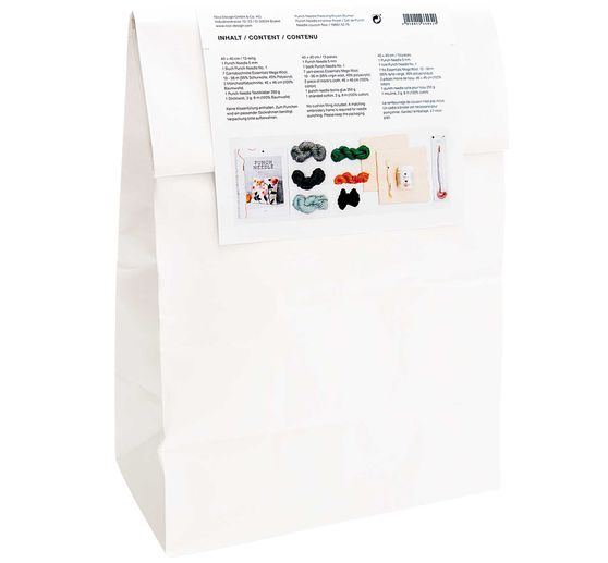 Rico Design Punch Naaldenset "Kussenbloemen"