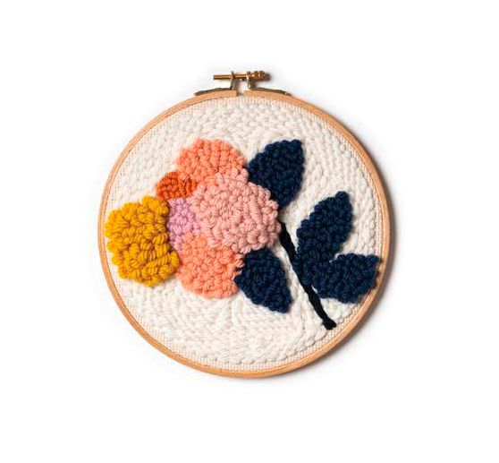Set Punch needle Rico Design « Tableau fleur »