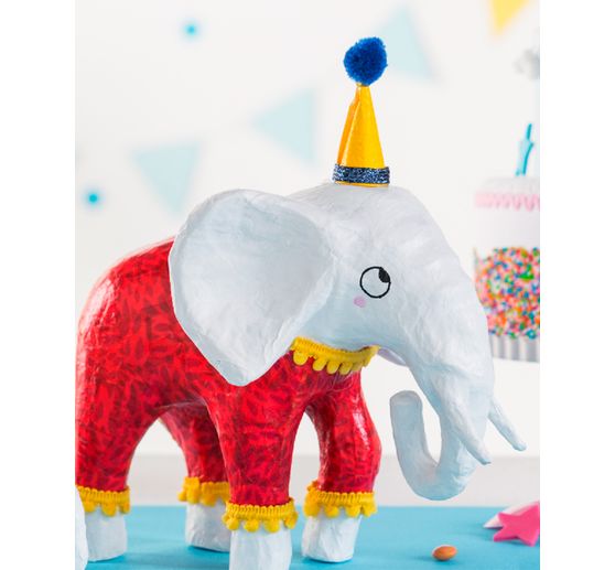 Afrikaanse olifant, papier-maché