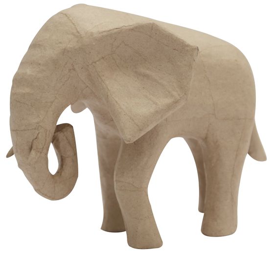 African elephant, paper mache