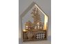 VBS Kit de construction en bois "Maison d'hiver", 9 pcs.