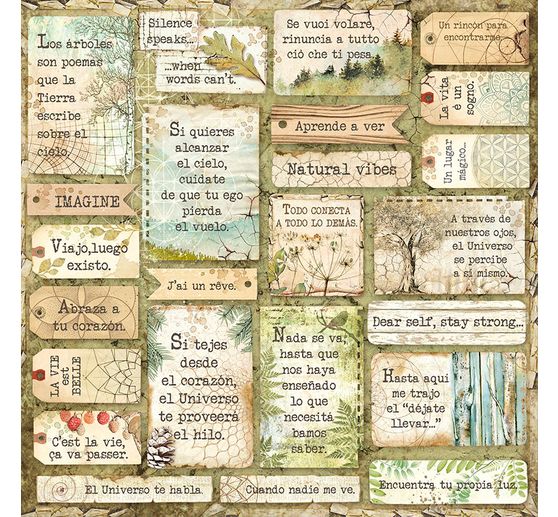 Scrapbook block "Forest"