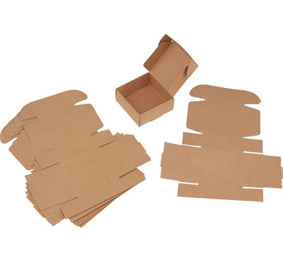 VBS Vouwdoos "Vierkant", 6 stuks