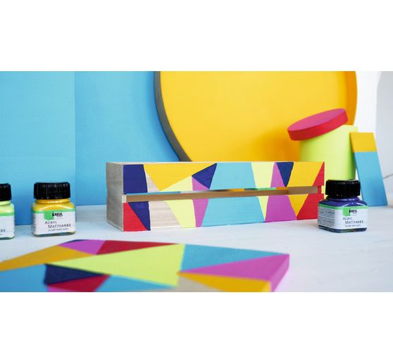 Set de peintures acryliques mates KREUL « Color Living », 6 x 20 ml