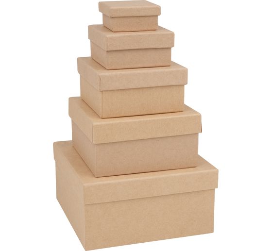 VBS Boxes "Square", set of 5