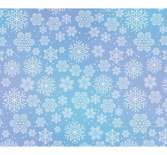 Papier cartonné à motifs « Flocons de neige »