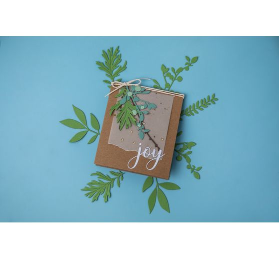 Sizzix Thinlits Stanssjabloon "Hidden Leaves"