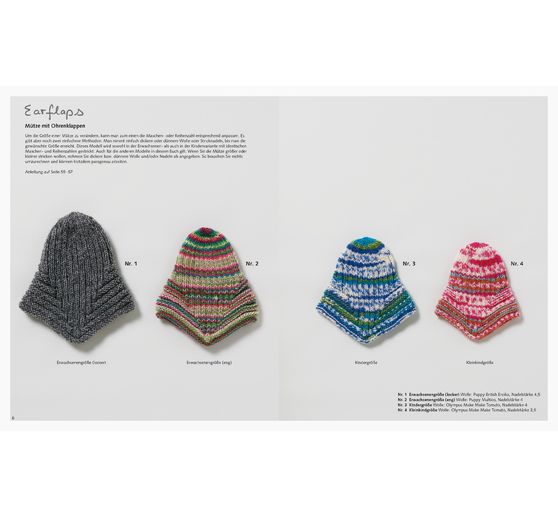 Boek "Japanische Mützen stricken"