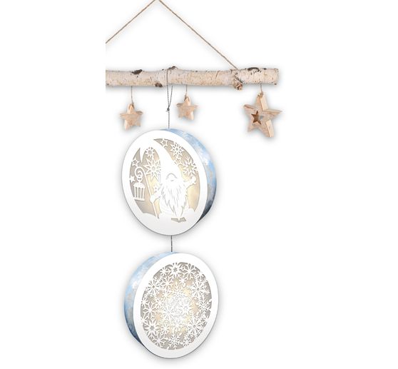 Lightboxes « Gnome & Snowflakes », set de 2