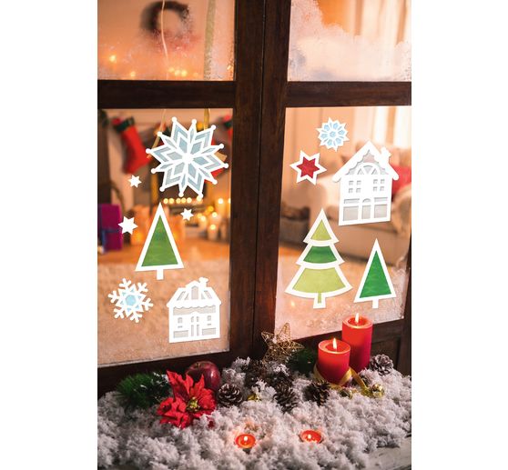 Fensterbilder "Winterzeit"