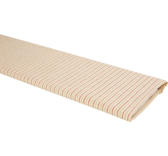 Tissu coton au mètre maison de campagne « Point de broderie »
