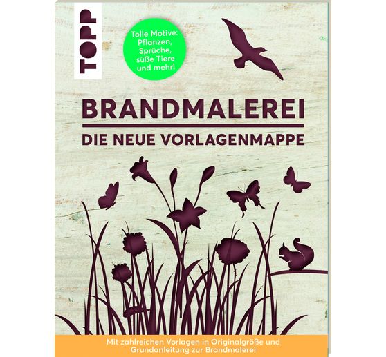 Boek "Brandmalerei - Die neue Vorlagenmappe"