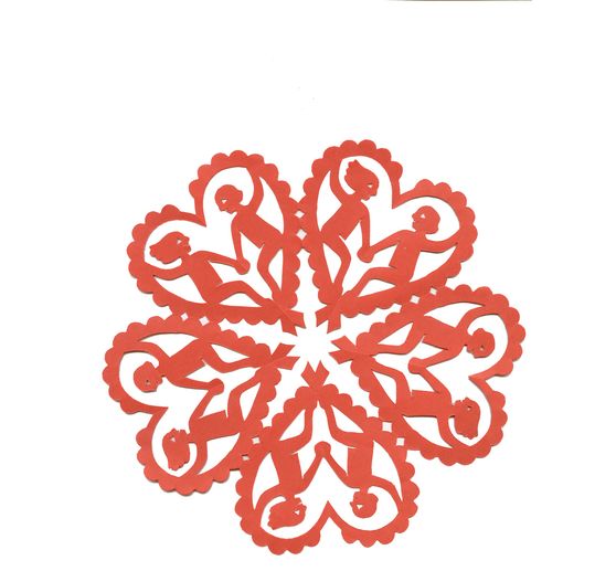 Boek "Papier-Schneeflocken"