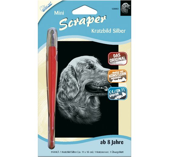 Scratch painting "Dog"