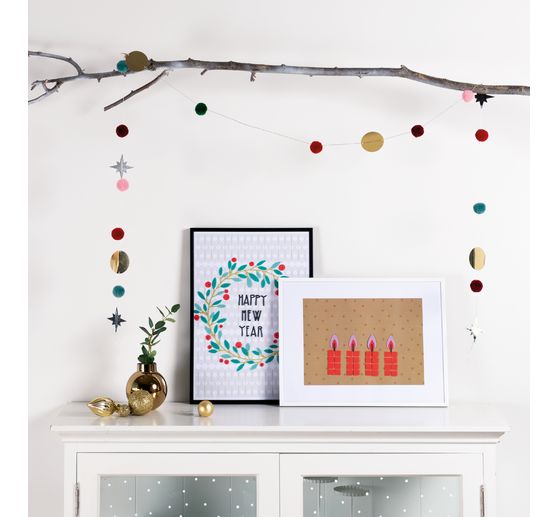 Voorbeeld mapje krijtmarker "Xmas in the air", 3 vellen