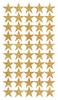 Sticker "Sterne gold"