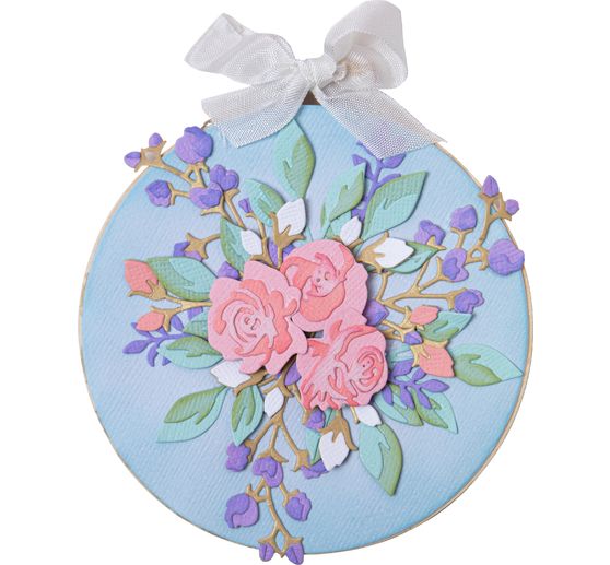 Sizzix Thinlits ponssjabloon "Floral Layers 2"