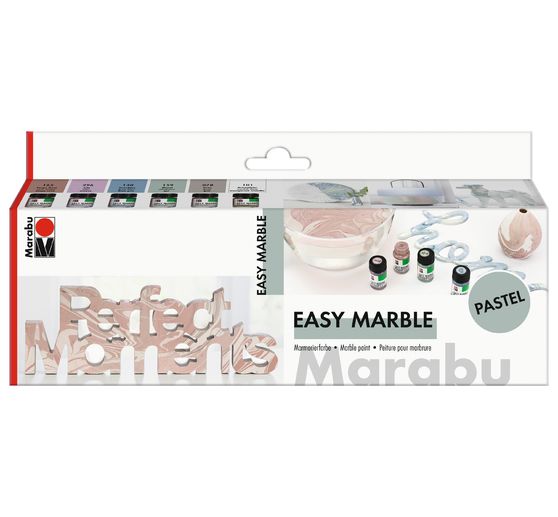 Marabu EASY MARBLE-Set "PASTELL"