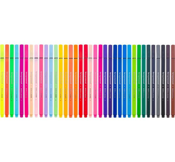 Bruynzeel Fineliners-set 36 kleuren