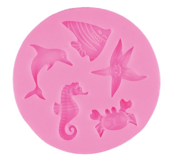 Moule en silicone « Mini-animaux marins »