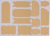 Kraftpapier Sticker "Labels"