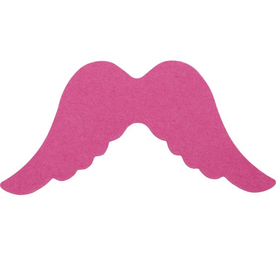 Motif pons "Angel wings", 7 cm