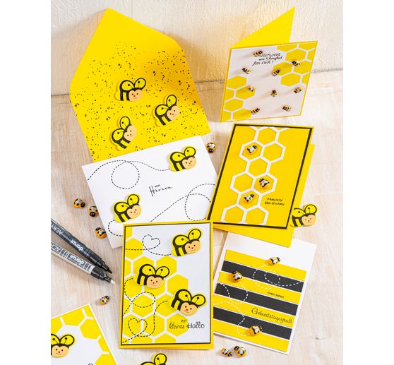 Pochoir « Nid d'abeilles »