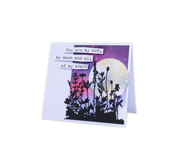 Sizzix Thinlits Stanzschablone "Flower Field by Tim Holtz"